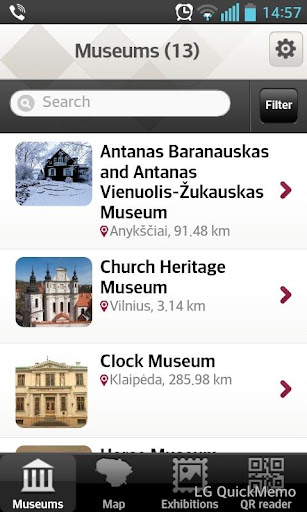 Lithuanian Museums’ E-guide