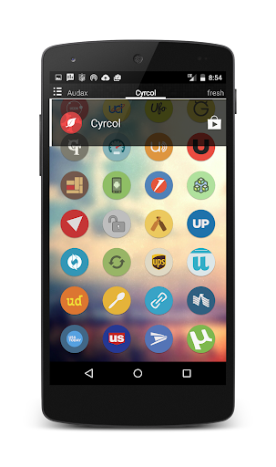 【免費個人化App】Cyrcol Icon Pack Flat Circles-APP點子