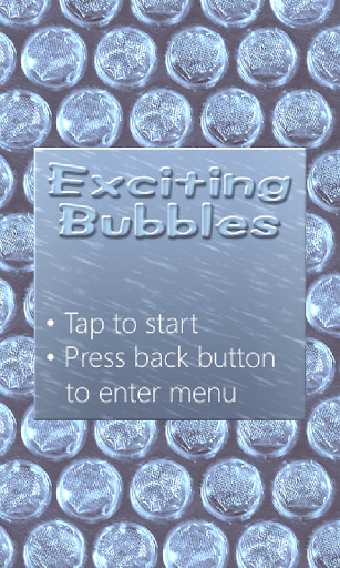 Exciting Bubbles