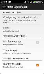 Metal Digital Clock poster 5