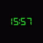 24 Hour Digital Clock Widget Apk