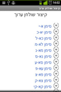 Kitsur Shulchan - קיצור שולחן ‎(圖1)-速報App
