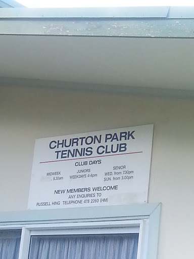 Churton Park Tennis Club