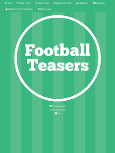  Football Teasers 3  