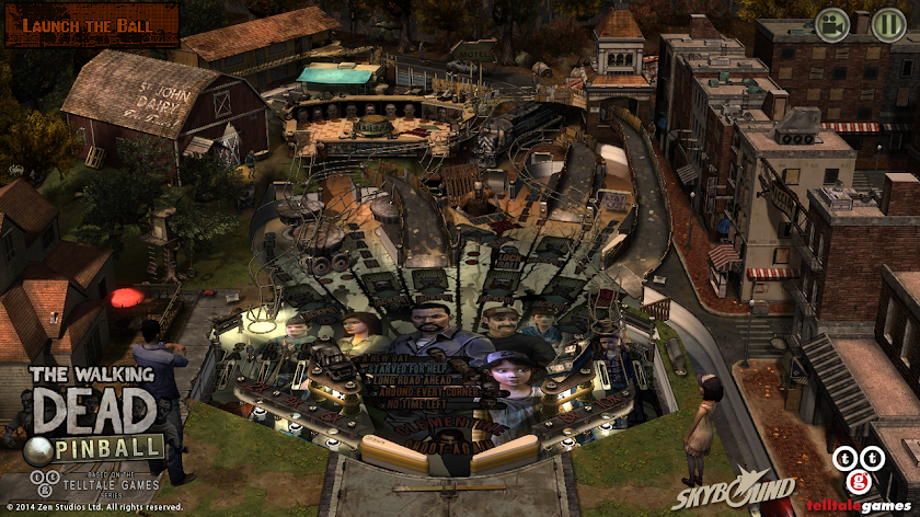 The Walking Dead Pinball Screen 1