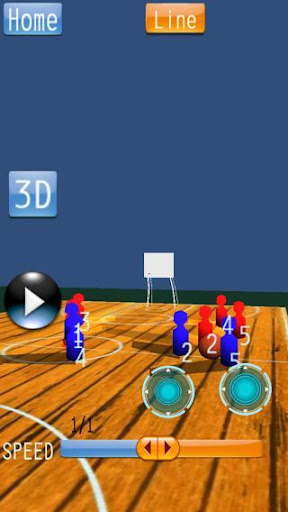 無料运动Appのバスケットボール 戦略ボード Mini|記事Game