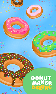 Donut Maker Deluxe - クッキングゲームのおすすめ画像1