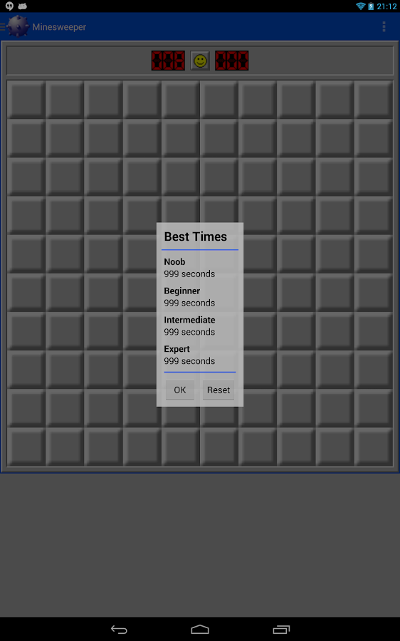 Minesweeper - screenshot