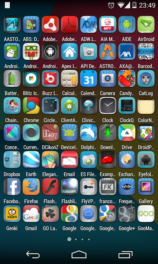 KitKat Launcher - Screenshot