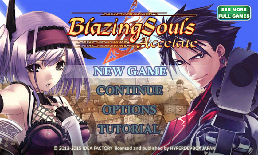 RPG Blazing Souls Accelate Screen 1