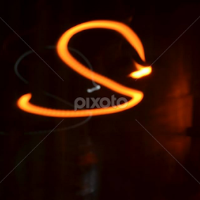 S by Arunima Basu - Abstract Light Painting