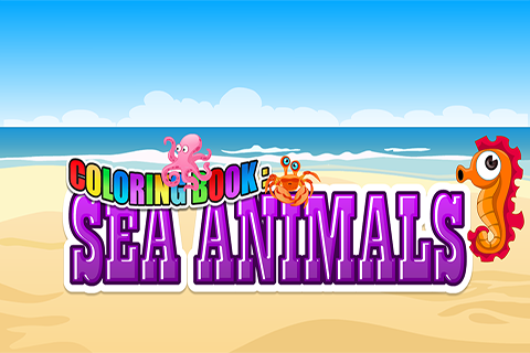 Coloring Book Sea Animals