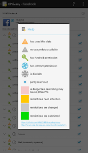 XPrivacy import/export enabler - screenshot thumbnail