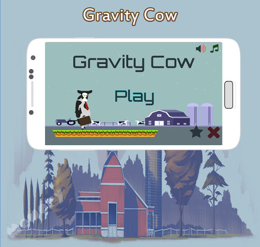 【免費街機App】Gravity Cow-APP點子