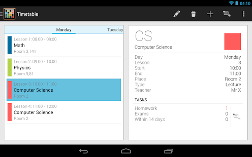 Timetable - screenshot thumbnail