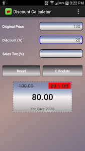 Discount Calculator screenshot 2