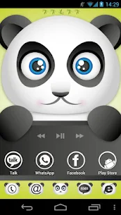 Panda Theme GO Launcher