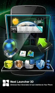 Next Launcher 3D - screenshot thumbnail