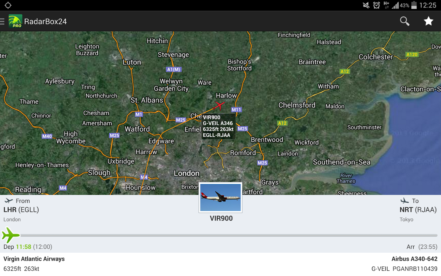 RadarBox24 Pro - screenshot