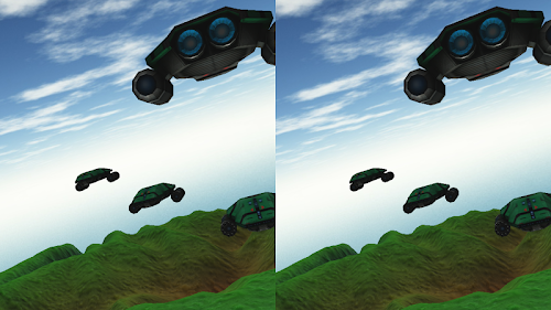 Android application Rajawali Virtual Reality Demo screenshort