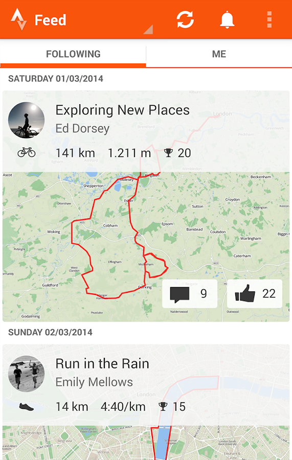 running tracker strava
