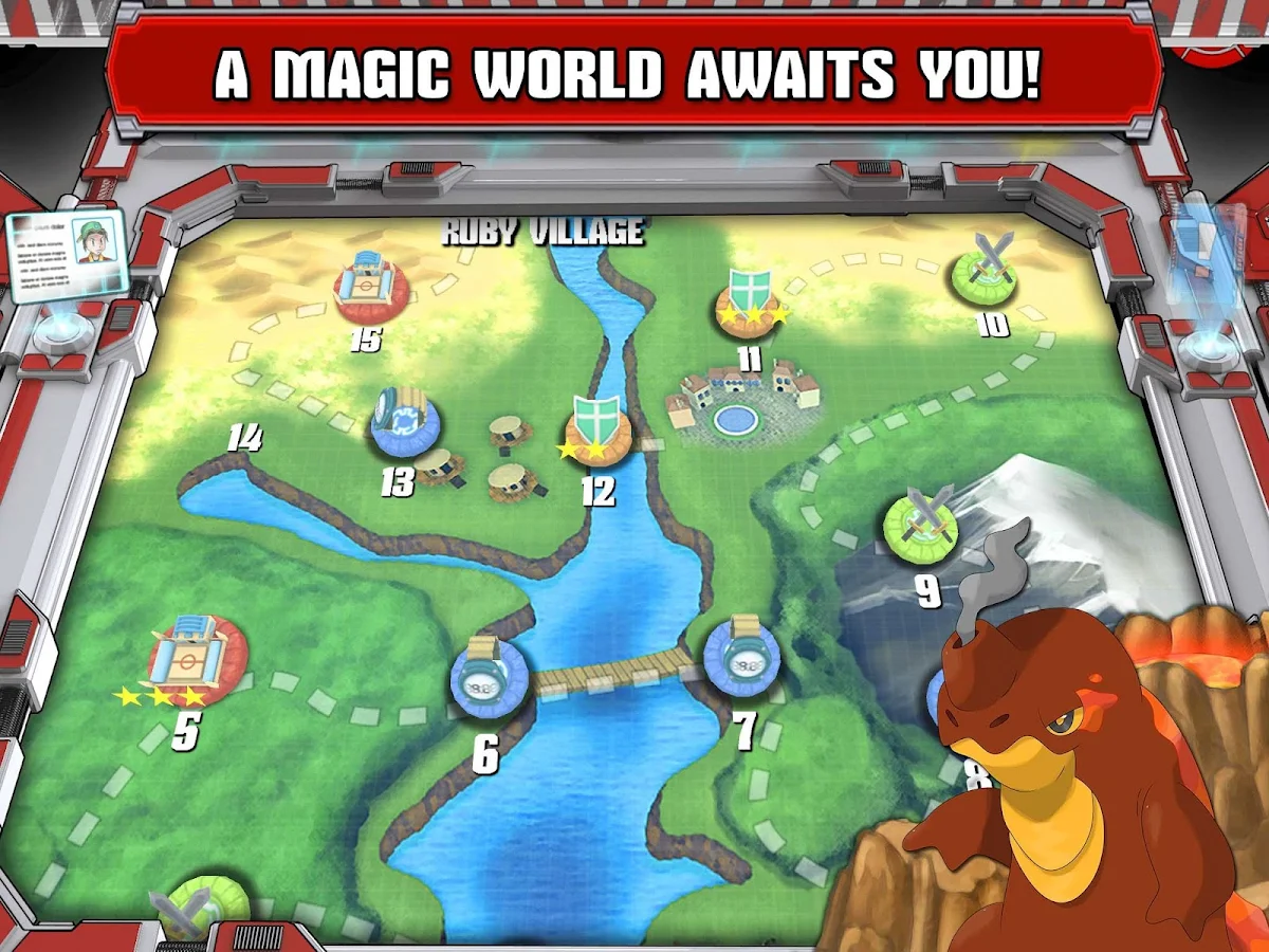 Batalhas do monstro: TCG - Screenshot
