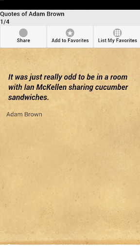 Quotes of Adam Brown