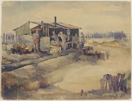 Keuken bij het tentenkamp