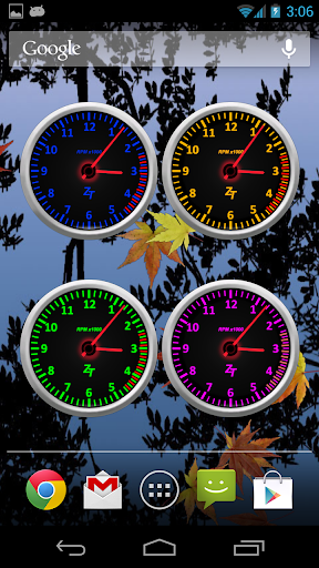 【免費個人化App】Tachometer Clock Combo Set-APP點子