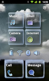 How to download [MXHome] Glass theme Full ver. lastet apk for android