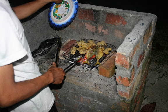 Barbecue sur la plage