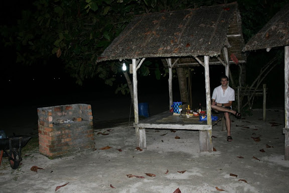 Barbecue sur la plage