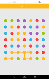 7X7 circles poster 7