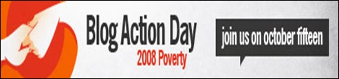 Crédito: Blog Action Day: Pobreza!