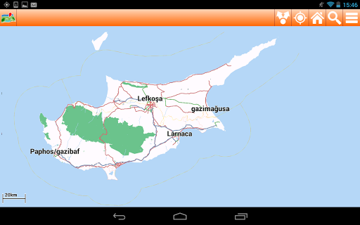 【免費旅遊App】Cyprus Offline mappa Map-APP點子