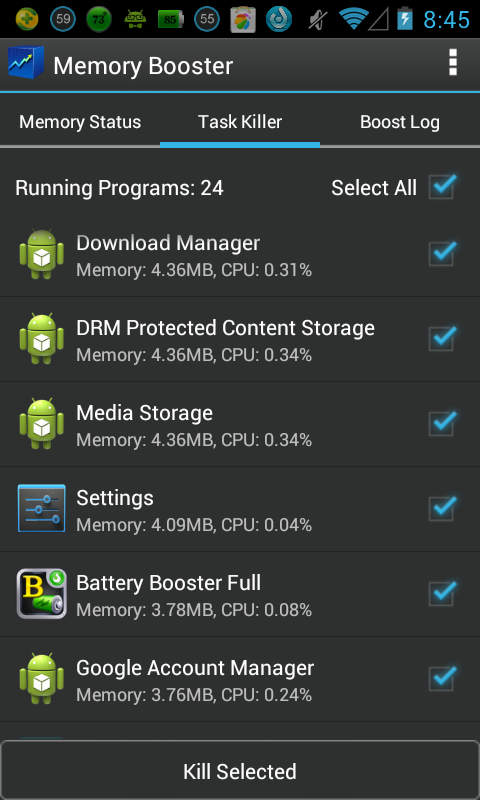 Memory Booster - RAM Optimizer - screenshot