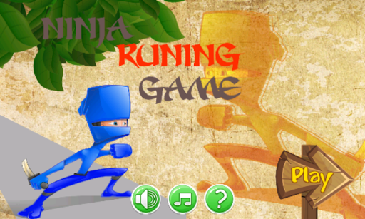 The Blue Ninja Runner Game