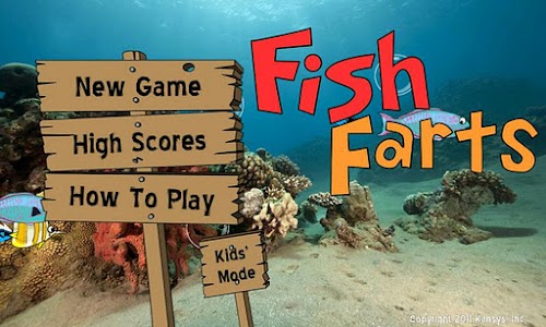 Android application FishFarts screenshort