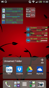 Download StorageWidget- (Phone+SD only) APK for Android