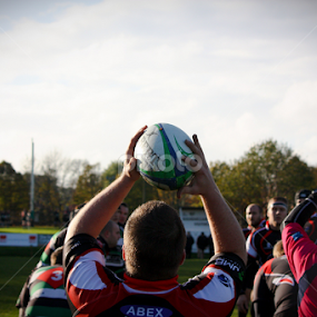 Lineout by John Cooper - Sports & Fitness Rugby