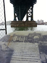 Manhattan Bridge Plaque