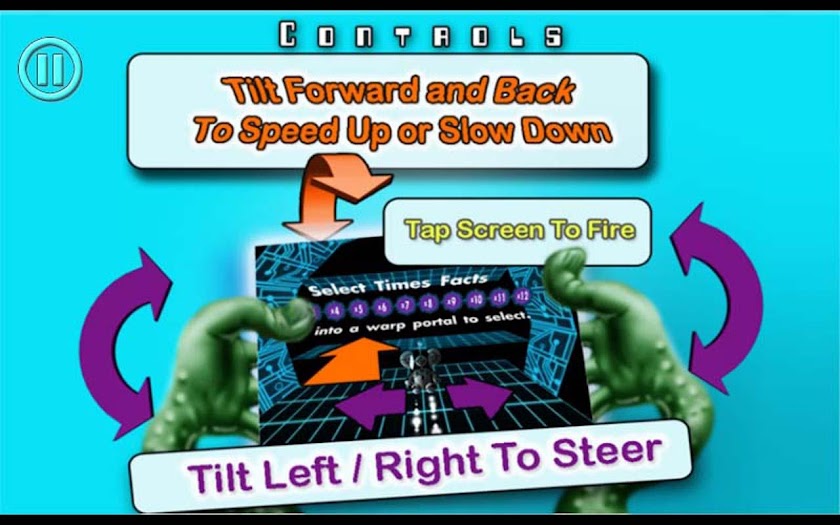 Times Tables Warp Screen 2