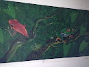 Tree Frog Mural