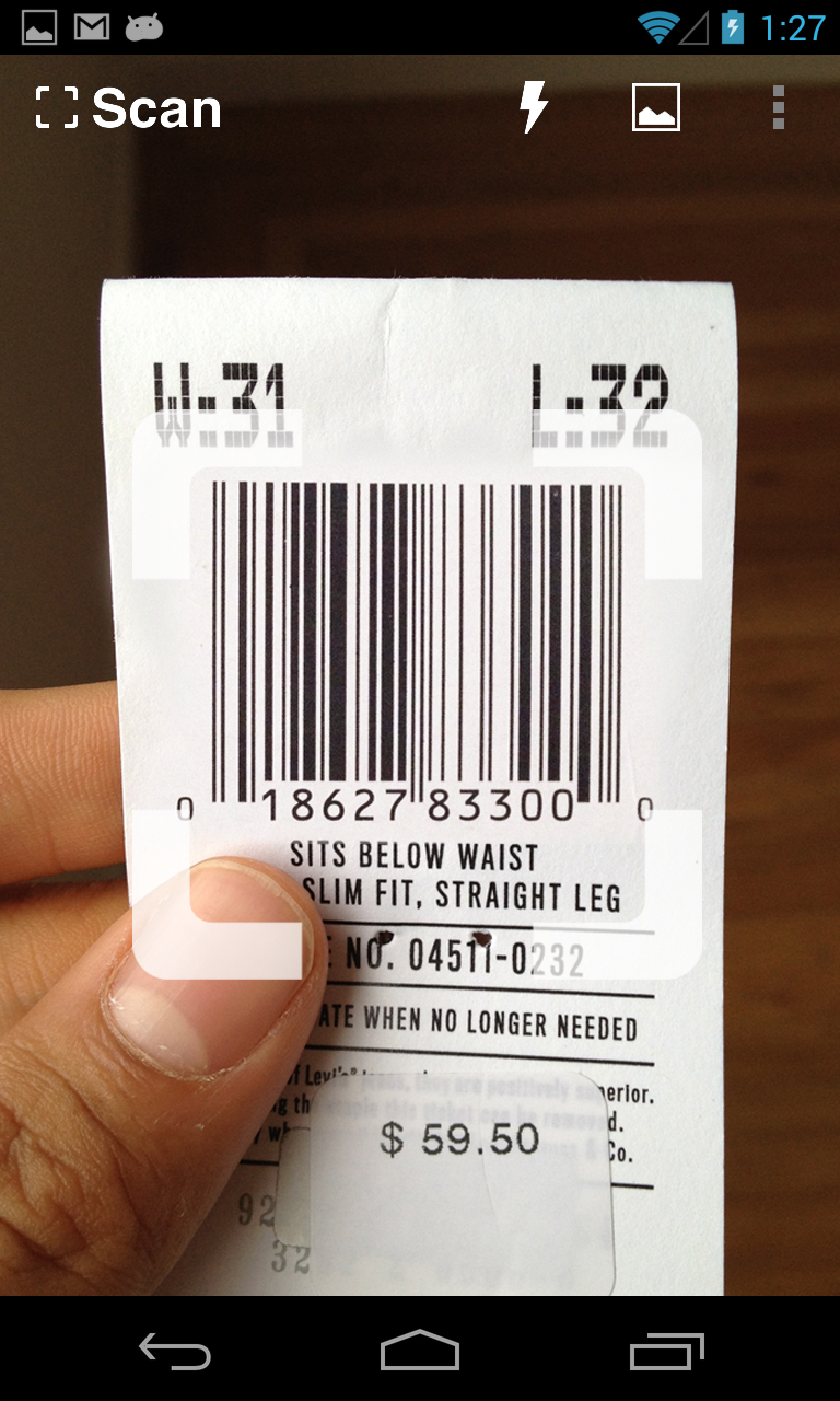 Scan - QR and Barcode Reader Screen 2