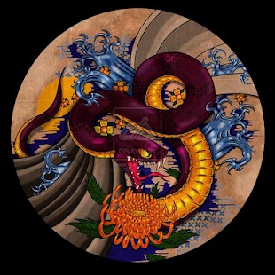 download Snake Tattoo Design Wallpaper free