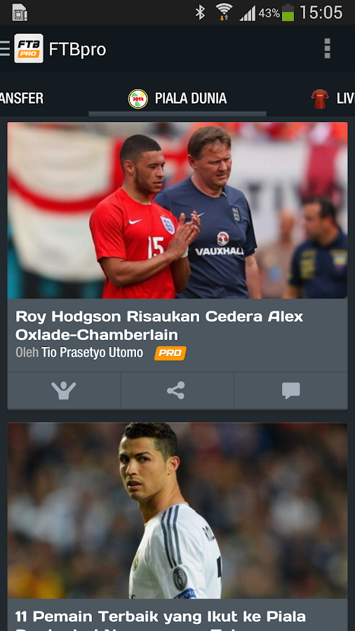 【免費新聞APP】Berita Bola|線上玩APP不花錢-硬是要APP