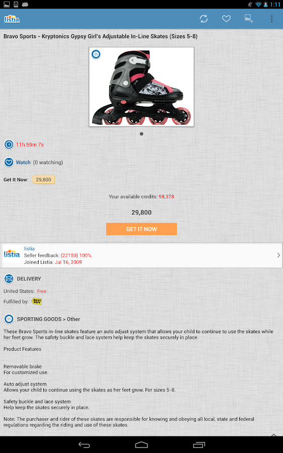 Listia Get Free Stuff & Sell Android Apps on Google Play