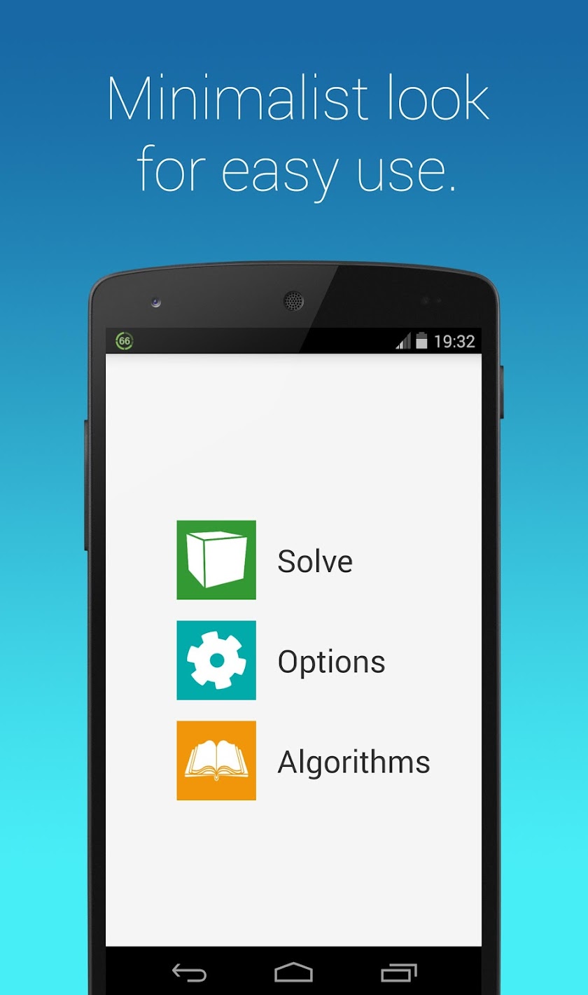 Rubiks Cube Fridrich Solver Screen 1