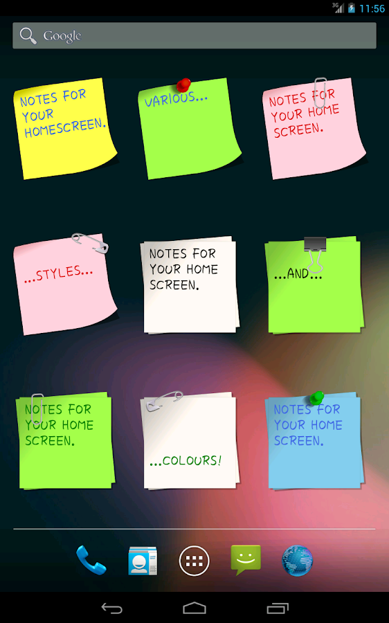 Another Sticky Notes Widget Android Apps on Google Play