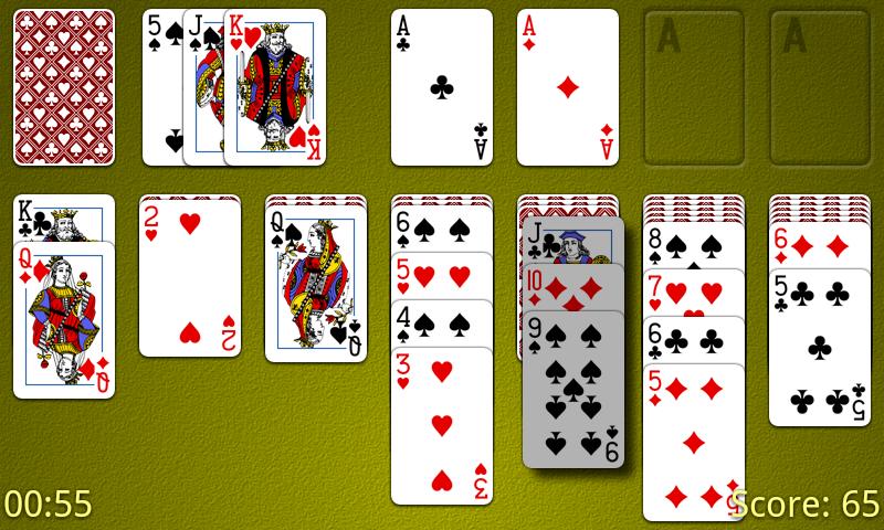 Odesys Solitaire Screen 2